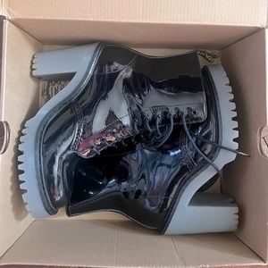 High Heeled Doc Marten Boots